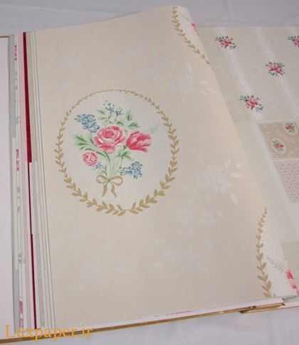 کاغذ دیواری گلدار هیلدا کد 20044