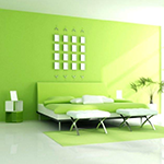 کاغذ دیواری سبز